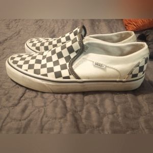 Vans Classic Slip Ons Checkered
